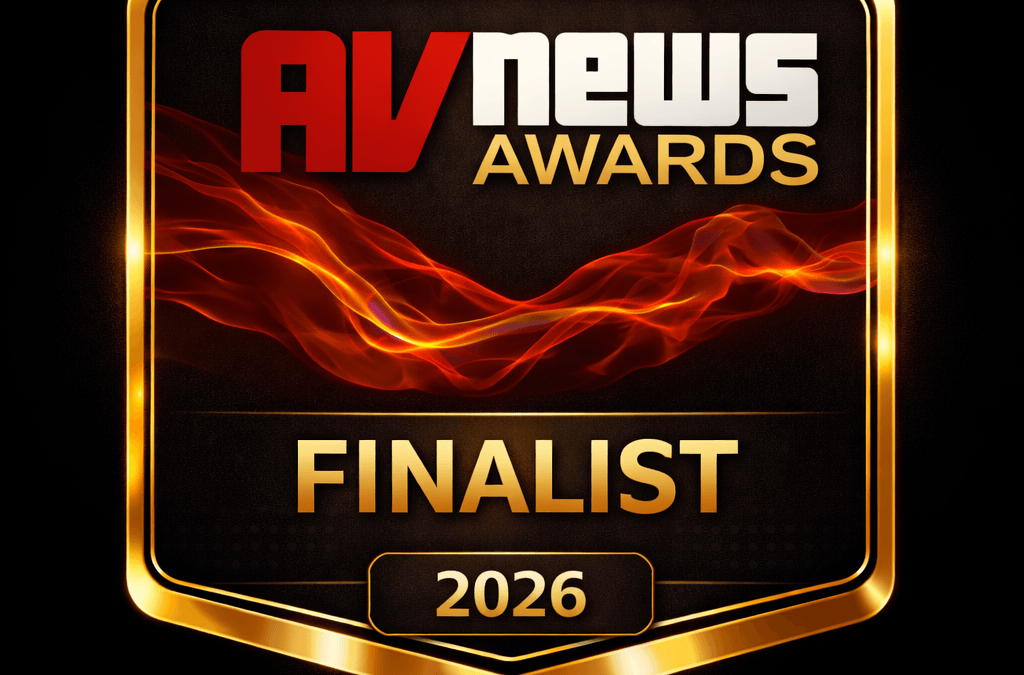Fluid AV - AV News Awards 2026 Finalist badge